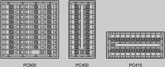 PC900 rear terminal layout